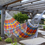Vivere Authentic Brazilian Cotton Hammock - 450 lb Capacity - Image 2