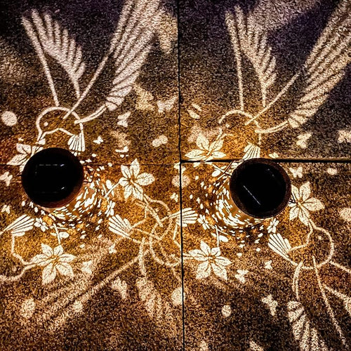 2 Pack Solar Lanterns Outdoor Waterproof Hummingbirds Birthday Gifts - Image 2