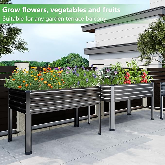 Galvanized Raised Garden Bed - Image 7