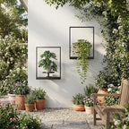 2 Pack Plant Stand Indoor Outdoor Hanging Planters - Image 7