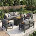 Solaste Aluminum Outdoor Patio Furniture Set by Solaste