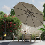 AreShark 9 FT Patio Umbrella for Outdoor, Outdoor Umbrella - Image 5