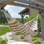 Vivere Authentic Brazilian Cotton Hammock - 450 lb Capacity - Image 3