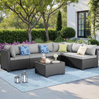 Skyfish 7 Pieces Patio Furniture Sofa - Image 7