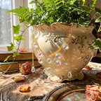 Sun Catcher Plant Hanger with Beads and Glass Crystal Beaded Plant Accessories - Image 2