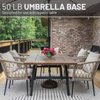 US Weight Durable Fillable Umbrella Base - Image 8