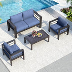Solaste Aluminum Patio Furniture Set - Image 2