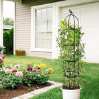 4-Pack 6FT Garden Obelisk Trellis - Image 7