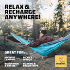 Wise Owl Outfitters Camping Hammock – 500lbs Portable Hammock - Image 7