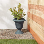 Arcadia Garden Products PL20GY Classic Traditional Plastic Urn Planter - Image 10