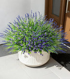HyeFlora 20 Bundles Artificial Fake Outdoor Plants Flowers - Image 2