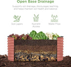 Best Choice Products 4x2x2ft Outdoor Metal Raised Garden Bed, Oval Deep Root - Image 3