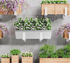 Y&M 2 Pack Adjustable Planter Brackets, Universal Window Box Mounting Hooks - Image 2