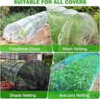 60pcs Garden Hoops for Raised Beds Wide, 8ft Greenhouse Hoops Grow Tunnel for - Image 5