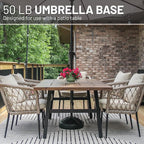 US Weight Durable Fillable Umbrella Base - Image 6