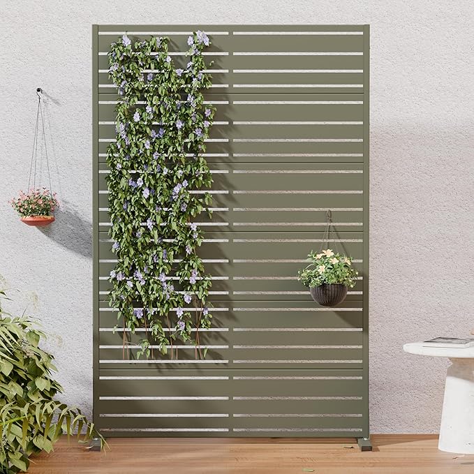 Casaphoria Metal Privacy Screen Outdoor by Casaphoria