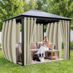Gazebo Curtains Outdoor Waterproof 6 Panels - Image 4