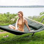 SUNCREAT Standing Hammock with 15 ft Stand, Hammocks - Image 2