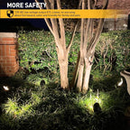 Malibu Landscape Lighting Outdoor 50W Spotlight Waterproof Halogen Floodlight - Image 4
