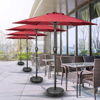 Simple Deluxe 9' Patio Umbrella Outdoor Table Market Yard Umbrella - Image 7
