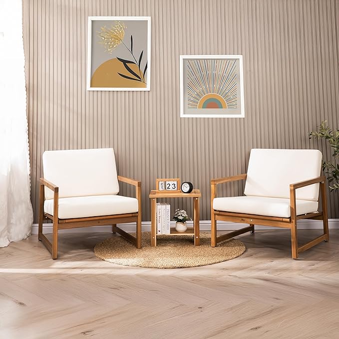 Double Adirondack Side Table, Weather-Resistant Rectangular End Table - Image 6