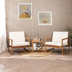 Double Adirondack Side Table, Weather-Resistant Rectangular End Table - Image 6