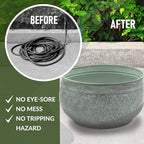 Good Directions 457 Key West Garden Hose Holder Pot, Large Capacity - Image 2