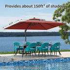 9x12FT Cantilever Patio Umbrella - Image 2
