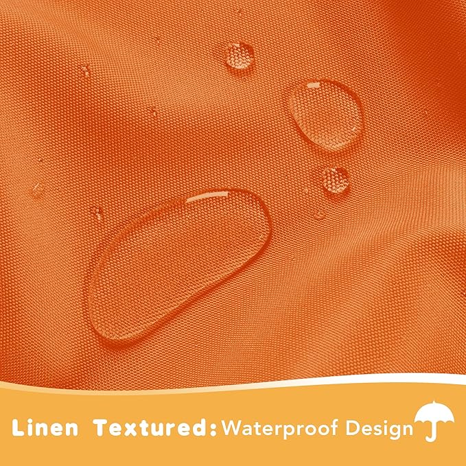 HolidayIdeas Outdoor Curtains for Patio Waterproof, 4 Panels - Image 2