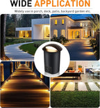CLOUDY BAY 5W Well Lights Low Voltage Landscape Lighting, 12V-24V Waterproof - Image 9
