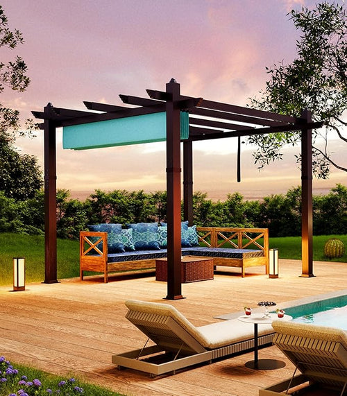10 x 10 ft Aluminum Pergola - Image 2
