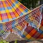 Vivere Authentic Brazilian Cotton Hammock - 450 lb Capacity - Image 5