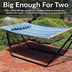 Sunnydaze Quilted Outdoor Hammock - Image 6