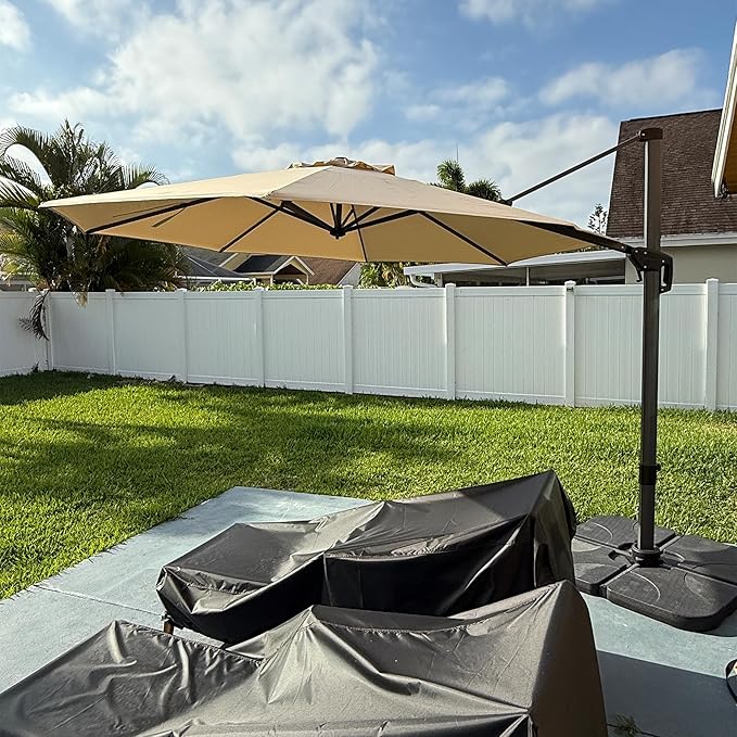 PURPLE LEAF 11 Feet Patio Umbrella by PURPLELEAF