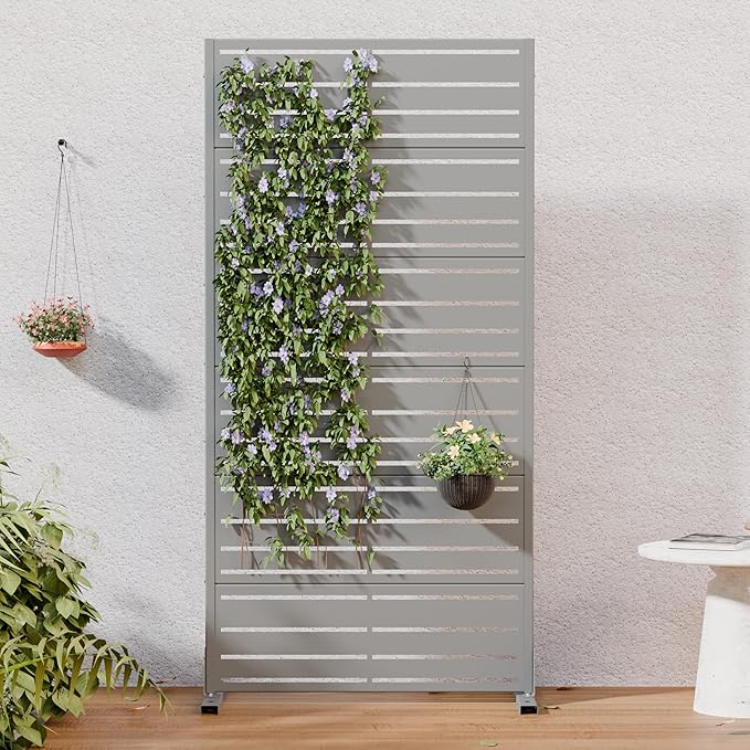 Casaphoria Metal Privacy Screen Outdoor by Casaphoria