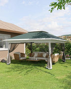 Canopy Tent 13x13 ft, Pop Up Gazebo One-Push Setup - Image 9