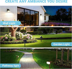 Solar Lights Outdoor Waterproof IP65, Super Bright LED, 3000K 2 Lighting Modes - Image 7