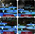 Easter Solar Pathway Lights Outdoor Decorative 4 Pack, Valentines Day Halloween - Image 6