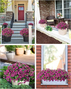 Artificial Flowers for Outdoors Faux Outside Plants Spring Summer Decorations - Image 5