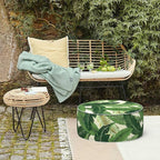 LVTXIII Outdoor/Indoor Round Inflatable Ottoman, All Weather Patio Footstool - Image 7