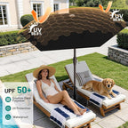 AreShark 7.5FT Patio Umbrella Table Market Umbrella - Image 4