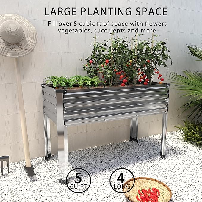 Galvanized Raised Garden Bed - Image 5