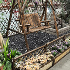 30 lbs Black Rocks for Planters, Polished Garden Stones for Outdoor Landscaping - Image 7