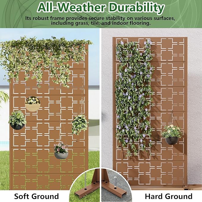 Casaphoria Metal Privacy Screen Outdoor - Image 5