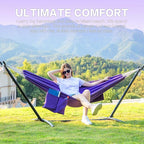 PNAEUT Double Hammocks with Stand - Image 2