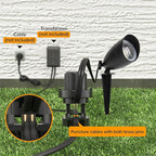 LUTEC 5CCT 12V Low Voltage Landscape Lighting Die-cast Aluminum Spot Lights - Image 2