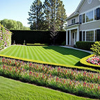 Artificial Faux Plants Flowers for Outdoor Decorations, Fake Monkey Grass for - Image 5