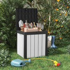 EasyUp 50 Gallon Outdoor Storage Box, Resin Waterproof UV-Resistant Deck Box - Image 7