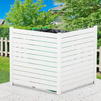 Kozyard Ground Mounting Kit for 2-Panel Privacy Screens – Perfect for Securing - Image 4