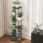Simple Trending Plant Stand Shelf Indoor Outdoor Waterproof, 6-Tier 7 Potted - Image 5